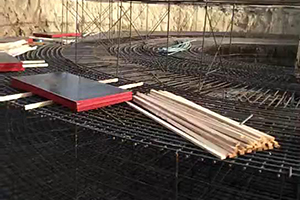 莱芜砼烟囱新建施工视频